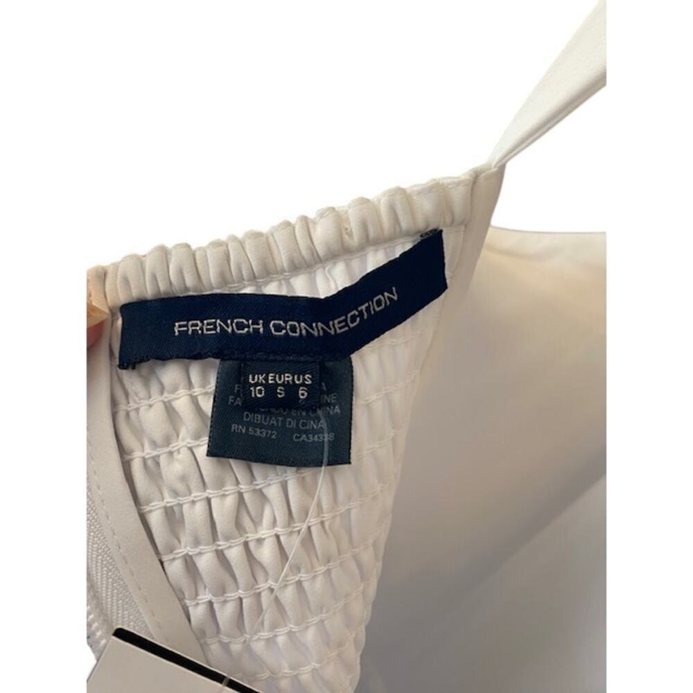 French Collection Echo Crepe‎ Midi Dress White - Picture 8 of 9